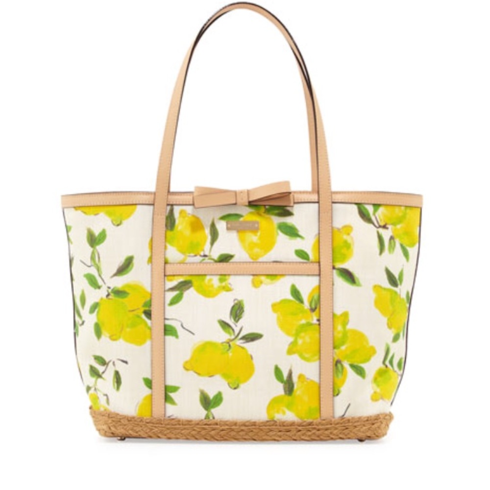 ISO Kate Spade NY Lemon Print Tote